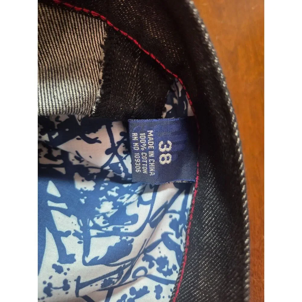 Miskeen Originals Artistic Fit Selvedge Denim Jeans Size 38 Raw Dark Wash